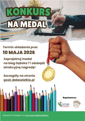 plakat konkurs na medal
