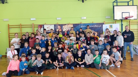 Szkolny Turniej Tenisa Stołowego 27.01.2025 SP Ruda