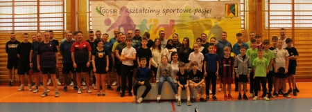 Finałowy Powiatowy Turniej Tenisa Stołowego 8.12.2024 r.