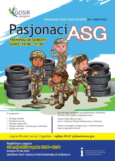 Rekrutacja do grupy pasjonatów ASG!